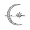 BAGUE LUNE SYMBOLIQUE ÉTOILÉE - Magie Kali - Boutique ésotérique, spiritisme et occultisme en ligne BAGUE LUNE SYMBOLIQUE ÉTOILÉE - Magie Kali - Boutique ésotérique, spiritisme et occultisme en ligne
