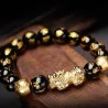 BRACELET OBSIDIENNE NOIR FENG SHUI PIXIU AVEC GRAVURE DU MANTRA MANI - "RICHESSE" - Magie Kali - Boutique ésotérique, spiritism BRACELET OBSIDIENNE NOIR FENG SHUI PIXIU AVEC GRAVURE DU MANTRA MANI - "RICHESSE" - Magie Kali - Boutique ésotérique, spiritism
