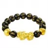 BRACELET OBSIDIENNE NOIR FENG SHUI PIXIU AVEC GRAVURE DU MANTRA MANI - "RICHESSE" - Magie Kali - Boutique ésotérique, spiritism BRACELET OBSIDIENNE NOIR FENG SHUI PIXIU AVEC GRAVURE DU MANTRA MANI - "RICHESSE" - Magie Kali - Boutique ésotérique, spiritism