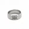 Bague Wicca Triple Lune et Pentagramme Pour Hommes Femmes - Magie Kali - Boutique ésotérique, spiritisme et occultisme en ligne