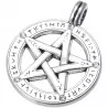 Lemegeton Collier avec pendentif pentagramme et futhark - Magie Kali - Boutique ésotérique, spiritisme et occultisme en ligne