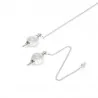 Pendule en pierre naturelle cristal de roche - Magie Kali - Boutique ésotérique, spiritisme et occultisme en ligne Pendule en pierre naturelle cristal de roche - Magie Kali - Boutique ésotérique, spiritisme et occultisme en ligne
