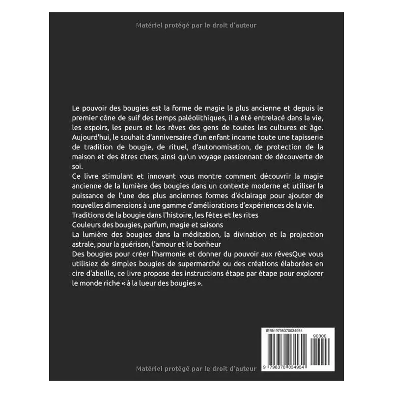 Pouvoir des bougies: Utiliser les chandelles pour les rituels, la magie et la découverte de soi - Magie Kali - Boutique ésotéri