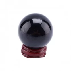 Support coloré boule de cristal sphérique + sphère 40mm - Magie Kali - Boutique ésotérique, spiritisme et occultisme en ligne