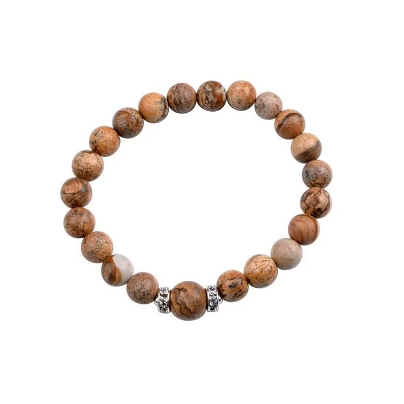 Bracelet en perle de Jaspe - Magie Kali - Boutique ésotérique, spiritisme et occultisme en ligne