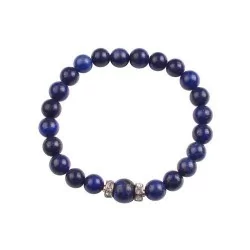 Bracelet en perle de Lapis lazuli - Magie Kali - Boutique ésotérique, spiritisme et occultisme en ligne