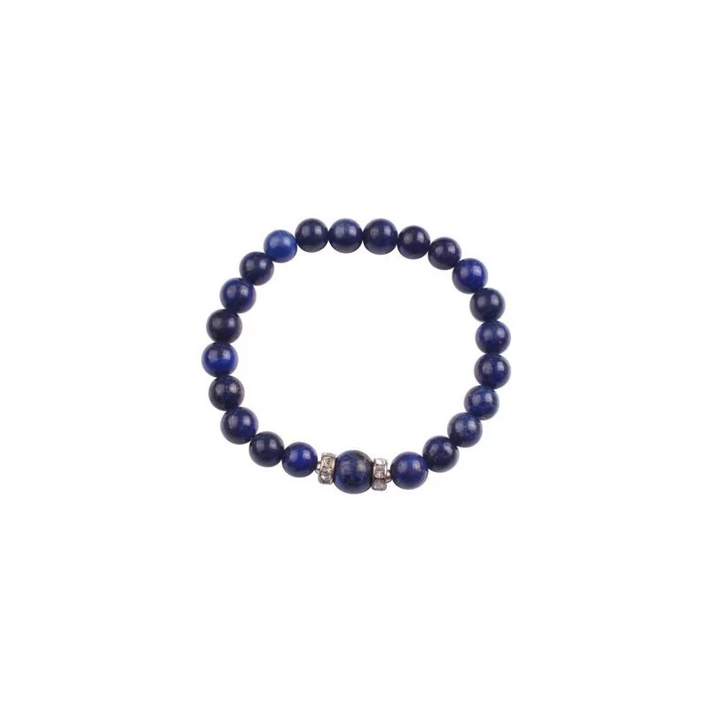 Bracelet en perle de Lapis lazuli - Magie Kali - Boutique ésotérique, spiritisme et occultisme en ligne