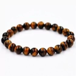 Bracelet en perle d'Œil du tigre - Magie Kali - Boutique ésotérique, spiritisme et occultisme en ligne