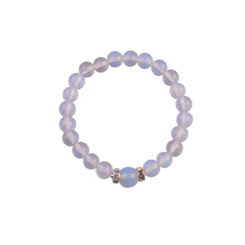 Bracelet en perle d'Opaline - Magie Kali - Boutique ésotérique, spiritisme et occultisme en ligne