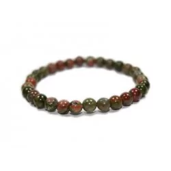 Bracelet en perle d'Unakite - Magie Kali - Boutique ésotérique, spiritisme et occultisme en ligne