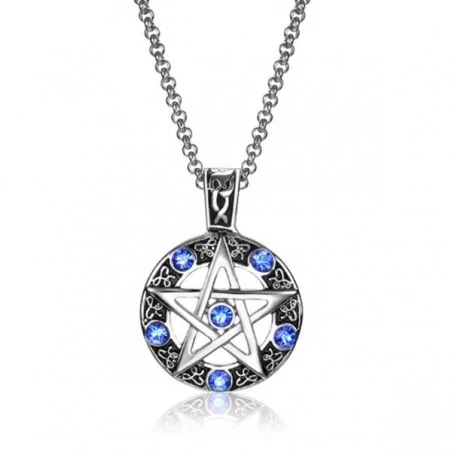 COLLIER AVEC PENDENTIF PENTAGRAMME - Magie Kali - Boutique ésotérique, spiritisme et occultisme en ligne