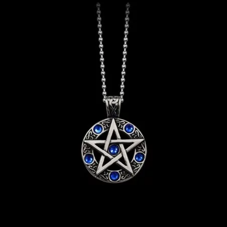 COLLIER AVEC PENDENTIF PENTAGRAMME - Magie Kali - Boutique ésotérique, spiritisme et occultisme en ligne