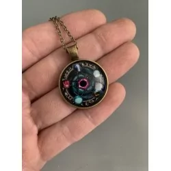 Collier Pendentif Wiccan pentacle élémentaire - Magie Kali - Boutique ésotérique, spiritisme et occultisme en ligne