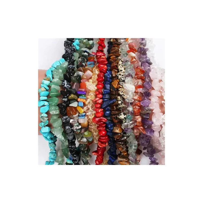 Perles de pierres naturelles gravier irrégulière - Magie Kali - Boutique ésotérique, spiritisme et occultisme en ligne